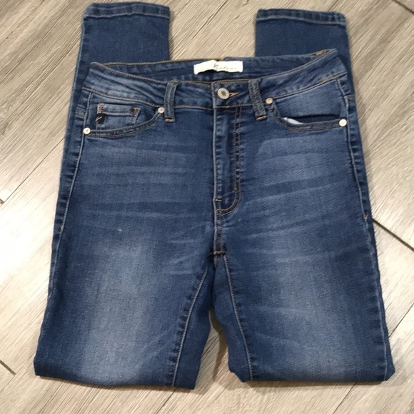 KanCan Medium Wash Low Rise Skinny Jeans size 1/24 - Picture 6 of 10